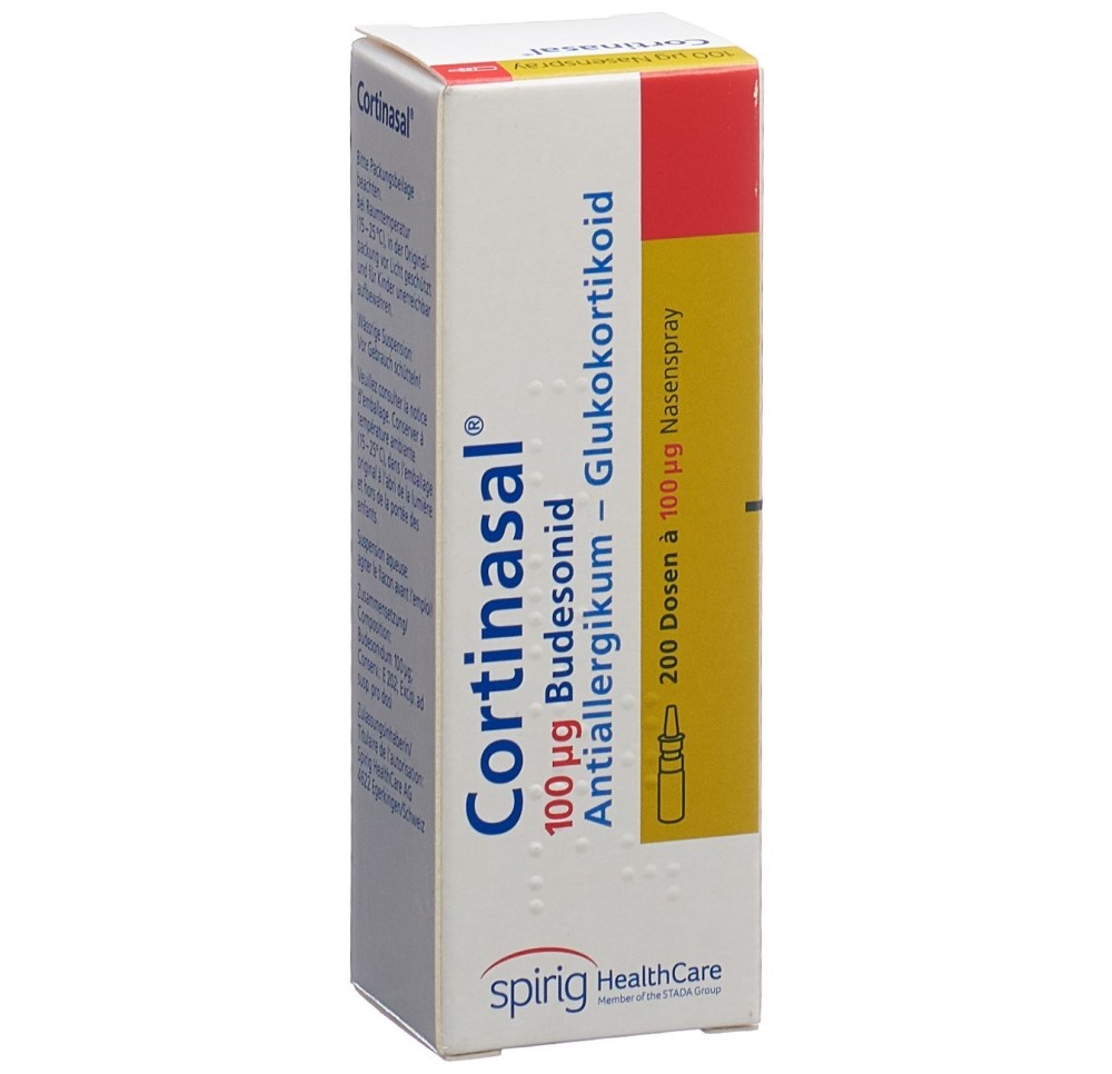 CORTINASAL spray nasal 0.1 mg 200 dos CORTINASAL spray nasal 0.1 mg 200 dos