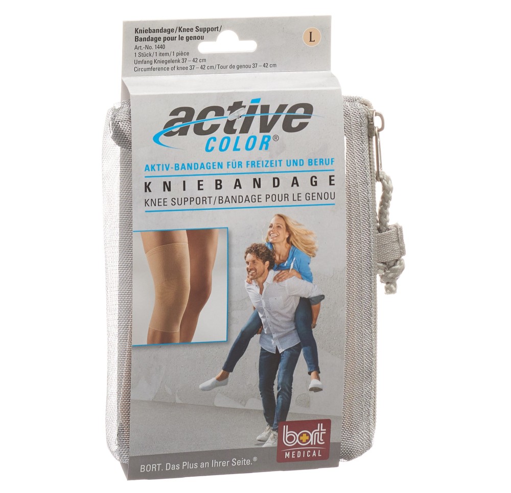 BORT ActiveColor genouillère M -37cm beige BORT ActiveColor genouillère M -37cm beige