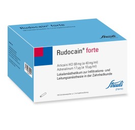 RUDOCAÏNE forte sol inj 100 amp cyl 1.7 ml