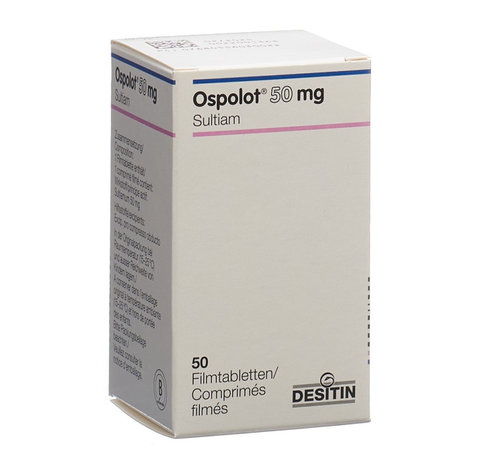 OSPOLOT cpr pell 50 mg bte 50 pce OSPOLOT cpr pell 50 mg bte 50 pce