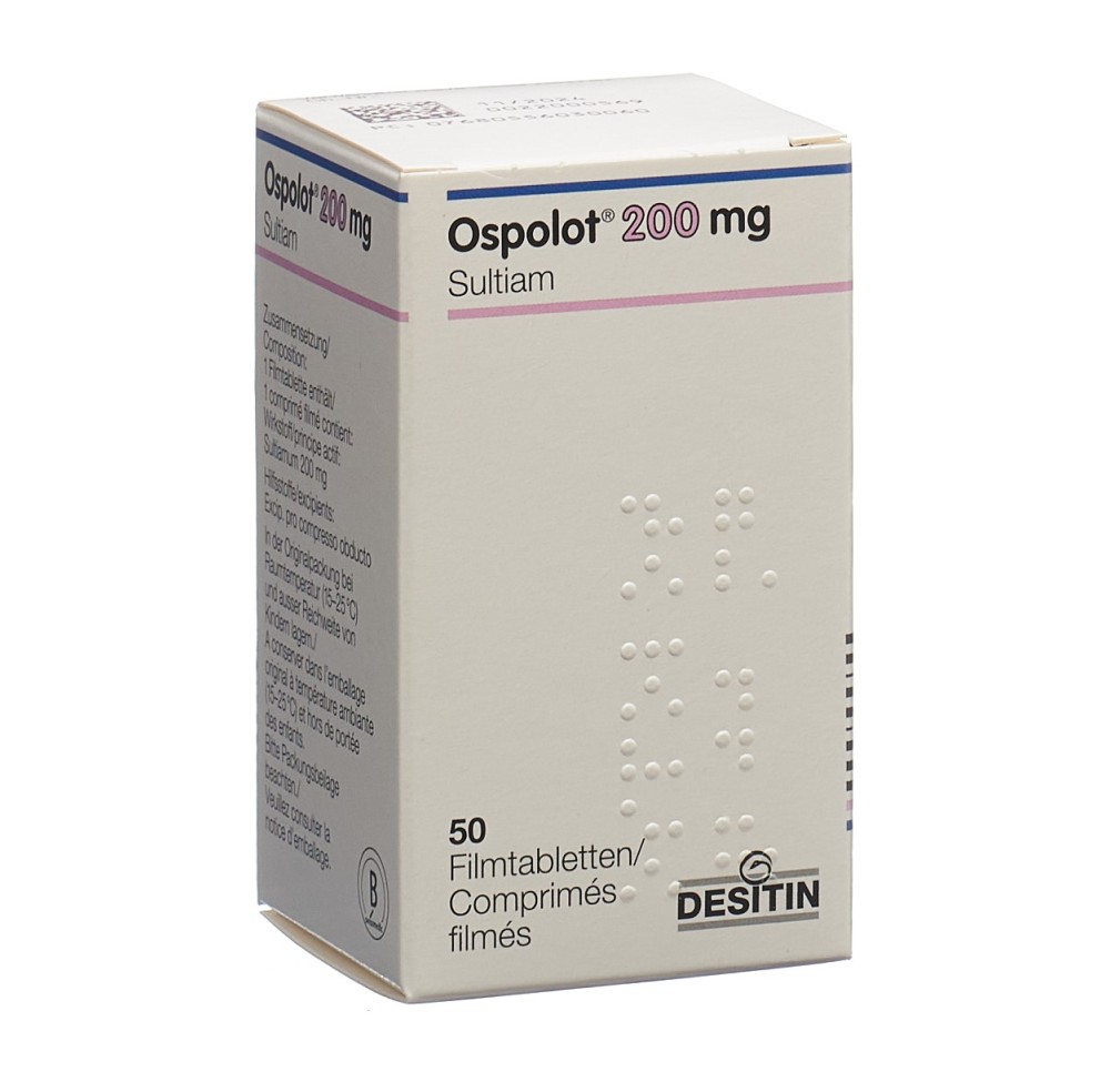 OSPOLOT cpr pell 200 mg bte 50 pce OSPOLOT cpr pell 200 mg bte 50 pce