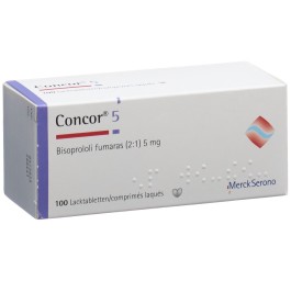 CONCOR cpr pell 5 mg 100 pce
