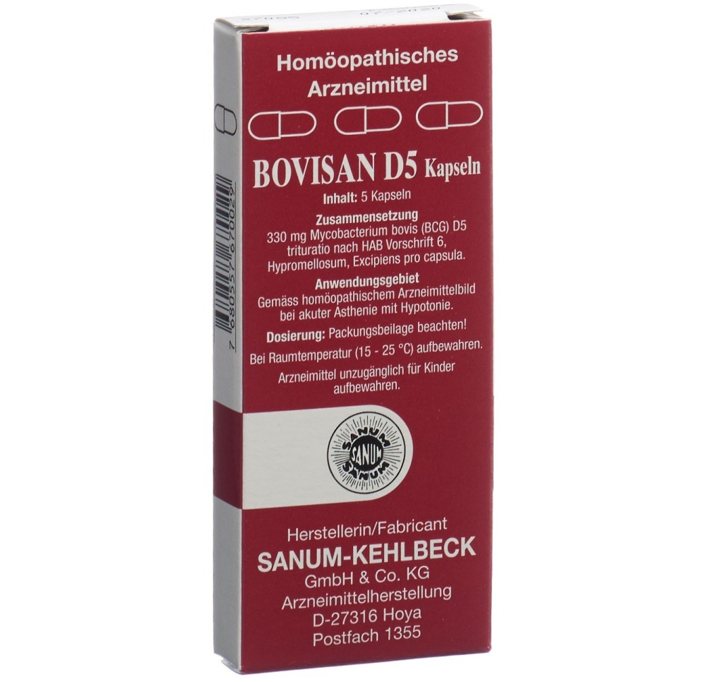 BOVISAN caps 5 D 5 pce BOVISAN caps 5 D 5 pce