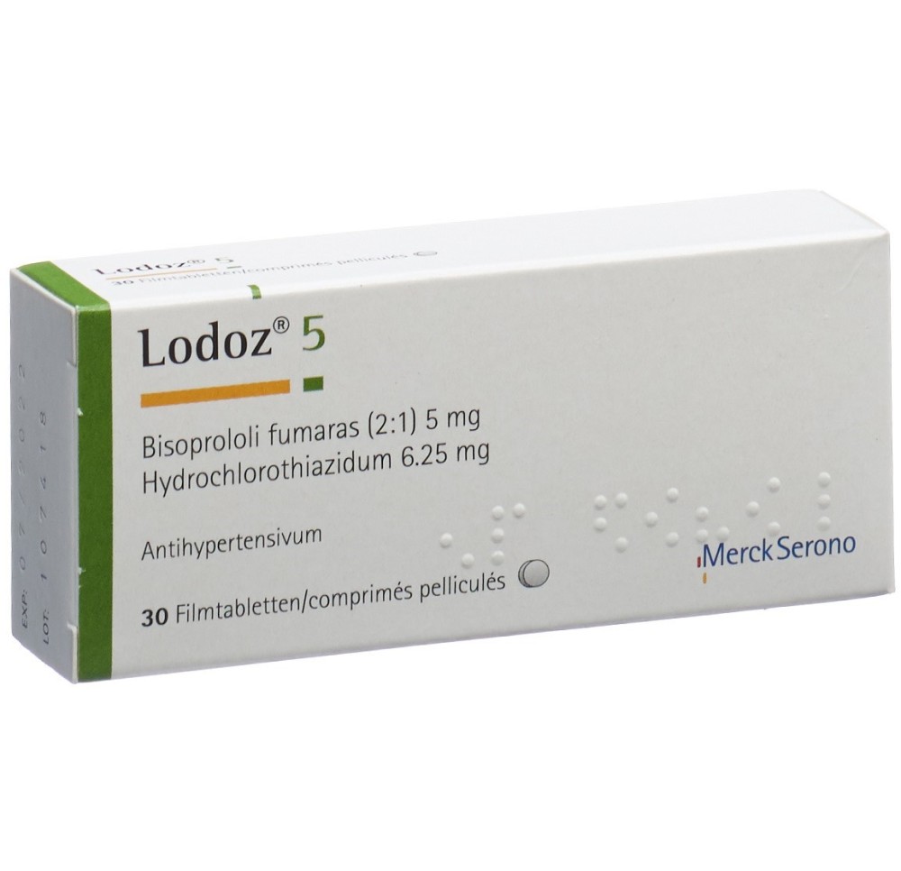 LODOZ 5 cpr pell 5/6.25mg 30 pce