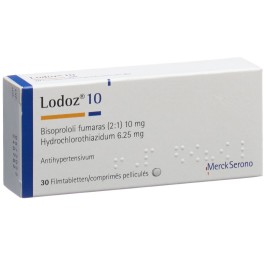 LODOZ 10 cpr pell 10/6.25mg 30 pce