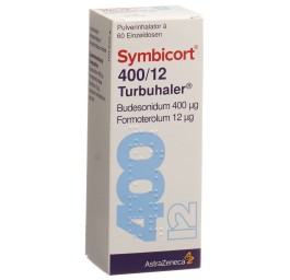 SYMBICORT 400/12 turbuhaler 60 dos