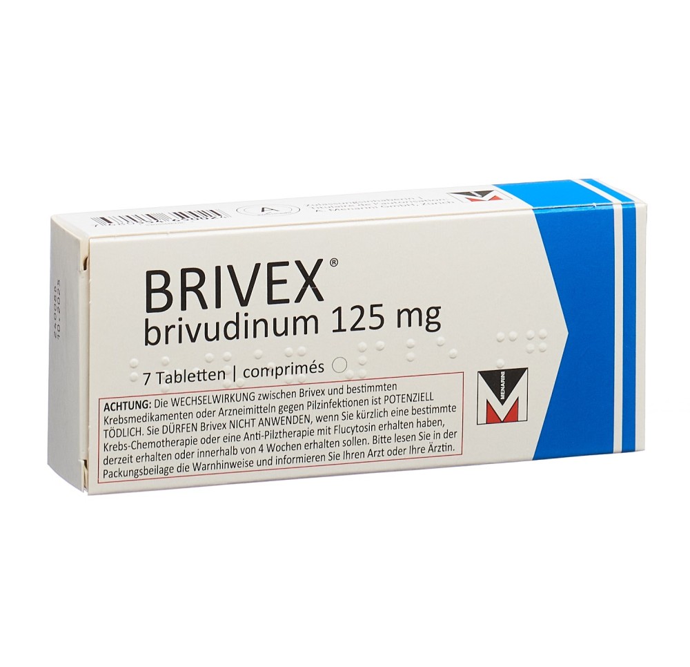 BRIVEX cpr 125 mg 7 pce BRIVEX cpr 125 mg 7 pce