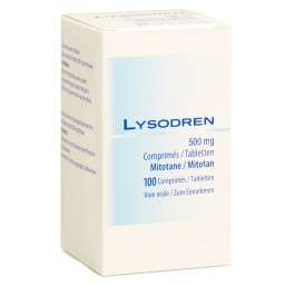 LYSODREN cpr 500 mg fl 100 pce