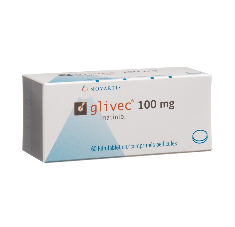 GLIVEC cpr pell 100 mg sécables 60 pce GLIVEC cpr pell 100 mg sécables 60 pce