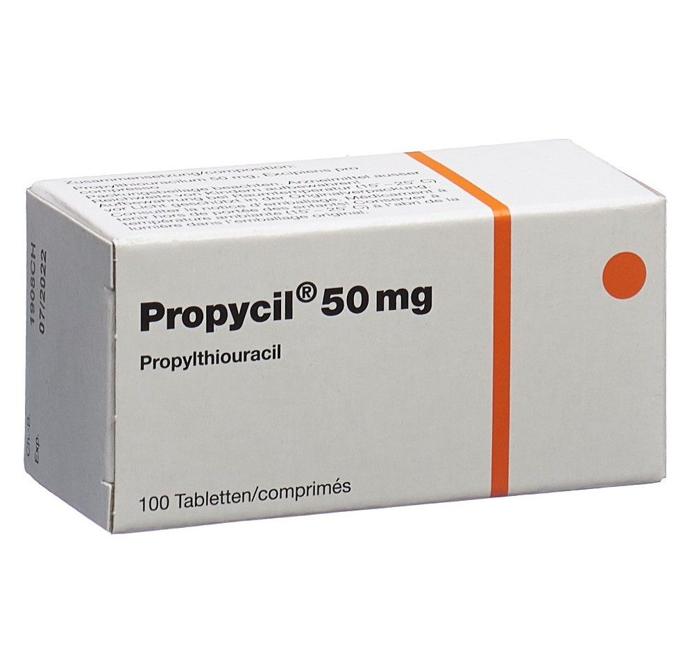 PROPYCIL cpr 50 mg fl 100 pce PROPYCIL cpr 50 mg fl 100 pce