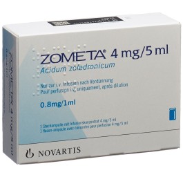 ZOMETA conc perf 4 mg/5ml flac 5 ml