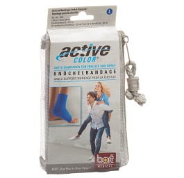 BORT ActiveColor chevillère M -23cm bleu