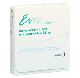 EVRA patch mat 3 pce