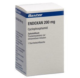 ENDOXAN subst sèche 200 mg flac
