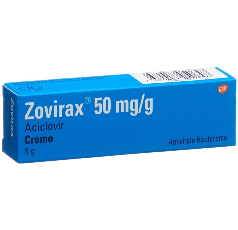 ZOVIRAX crème tb 5 g