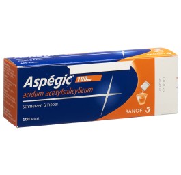 ASPEGIC pdr 100 mg sach 100 pce