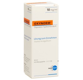 OXYNORM solution buvable 10 mg/ml fl 30 ml