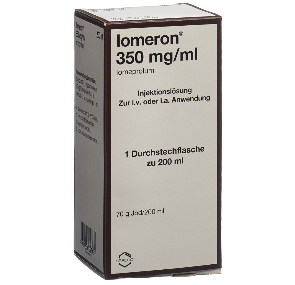 IOMERON sol inj 350 mg/ml 200ml fl