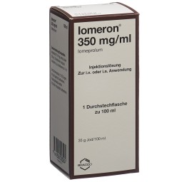 IOMERON sol inj 350 mg/ml 100ml fl