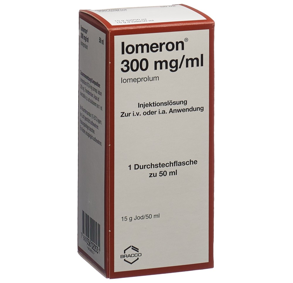 IOMERON sol inj 300 mg/ml 50ml fl