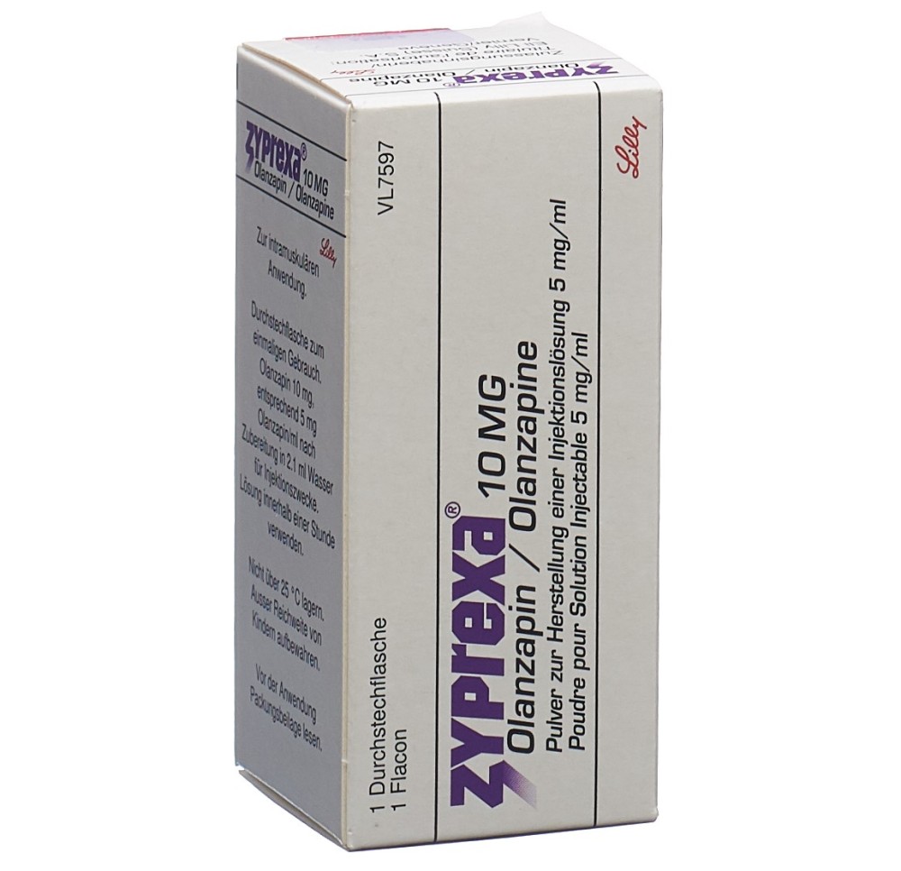 ZYPREXA subst sèche 10 mg fl ZYPREXA subst sèche 10 mg fl