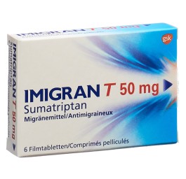 IMIGRAN T cpr pell 50 mg 6 pce