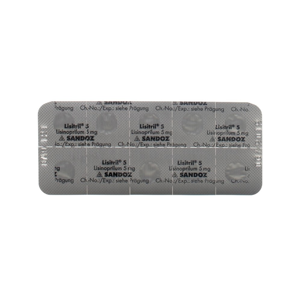 LISITRIL cpr 5 mg 100 pce
