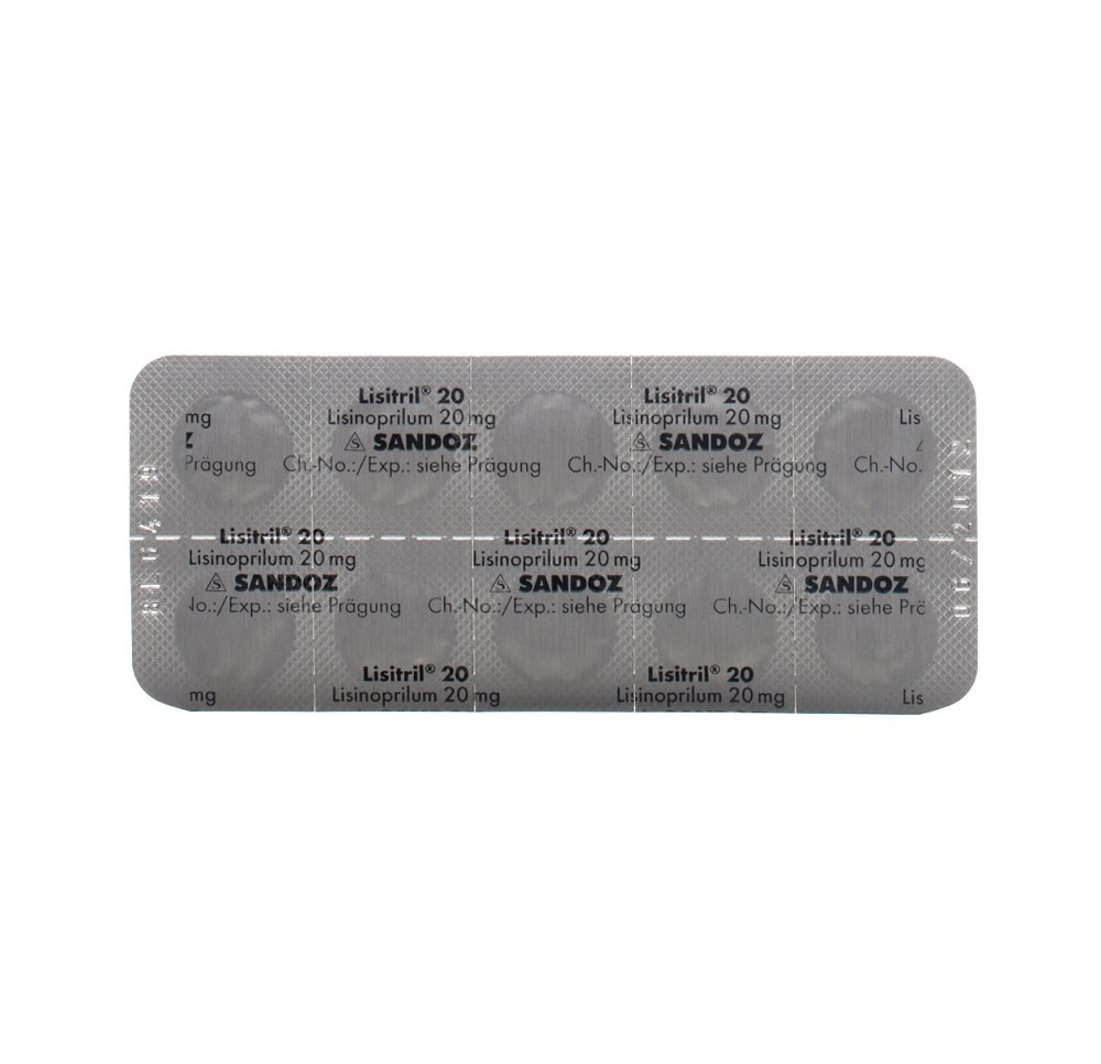 LISITRIL cpr 20 mg 100 pce