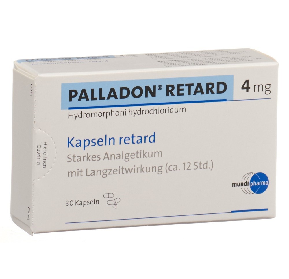 PALLADON Retard caps ret 4 mg 30 pce PALLADON Retard caps ret 4 mg 30 pce
