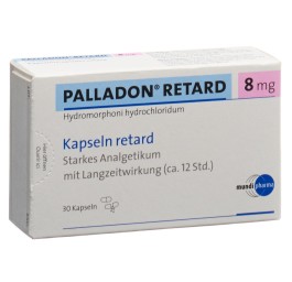 PALLADON Retard caps ret 8 mg 30 pce