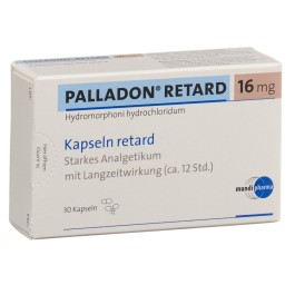 PALLADON Retard caps ret 16 mg 30 pce