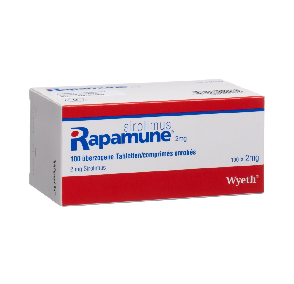 RAPAMUNE cpr 2 mg 100 pce RAPAMUNE cpr 2 mg 100 pce