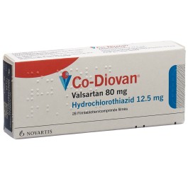 CO-DIOVAN cpr pell 80/12.5 mg 28 pce