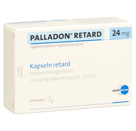 PALLADON Retard caps ret 24 mg 30 pce