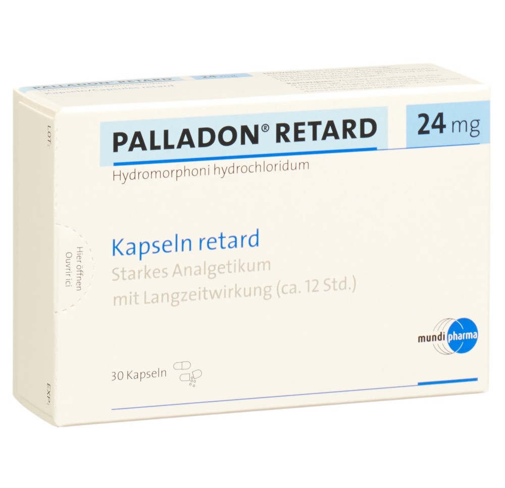 PALLADON Retard caps ret 24 mg 30 pce PALLADON Retard caps ret 24 mg 30 pce