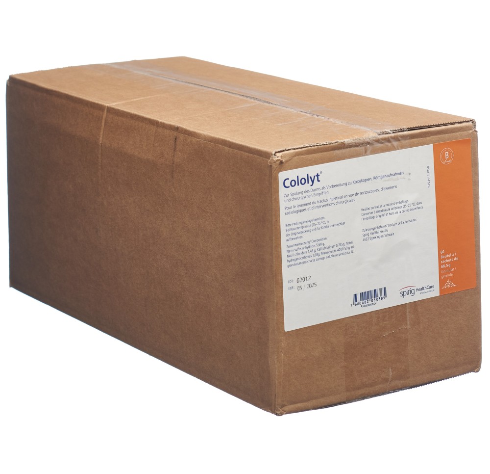 COLOLYT pdr sach 60 pce COLOLYT pdr sach 60 pce