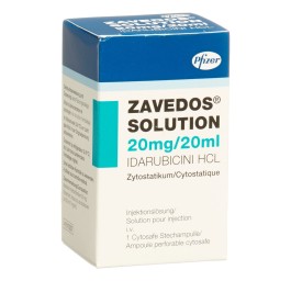 ZAVEDOS Solution sol inj 20 mg/20ml Cytosafe