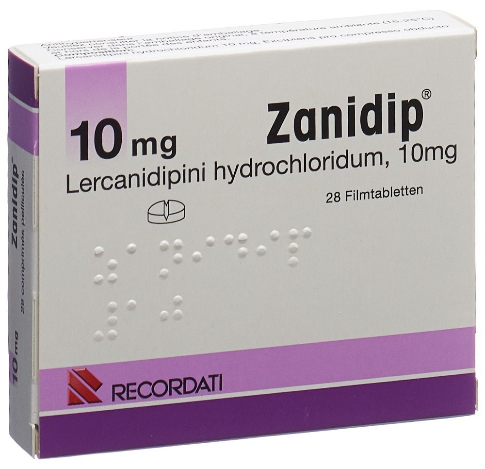 ZANIDIP cpr pell 10 mg 28 pce
