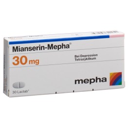MIANSERIN Mepha Lactab 30 mg 30 pce