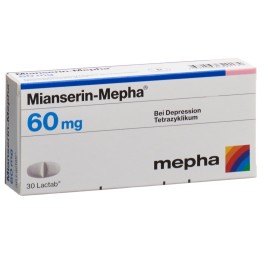 MIANSERIN Mepha Lactab 60 mg 30 pce