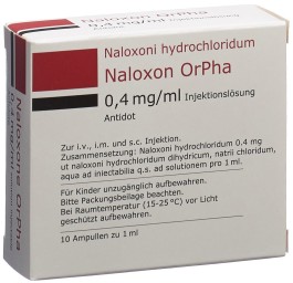 NALOXON OrPha sol inj 0.4 mg/ml 10 amp 1 ml