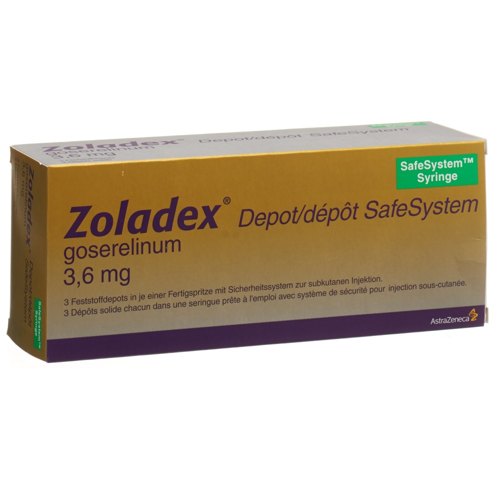 ZOLADEX safesystem 3.6 mg ser pré 3 pce ZOLADEX safesystem 3.6 mg ser pré 3 pce
