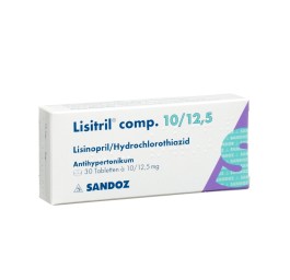 LISITRIL comp. cpr 10/12.5 mg 30 pce