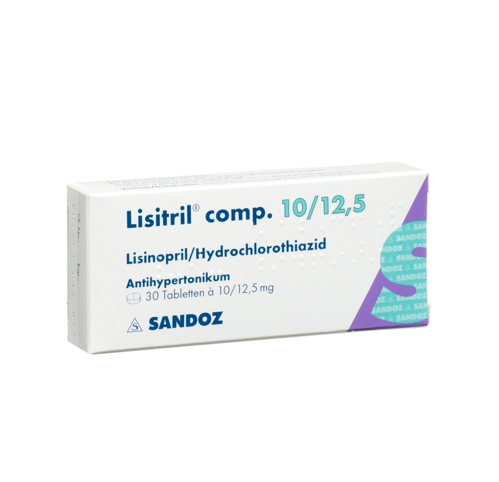 LISITRIL comp. cpr 10/12.5 mg 30 pce