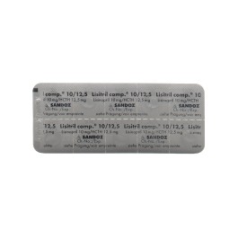 LISITRIL comp. cpr 10/12.5 mg 100 pce