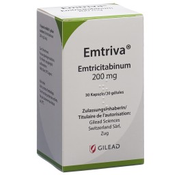 EMTRIVA caps 200 mg bte 30 pce
