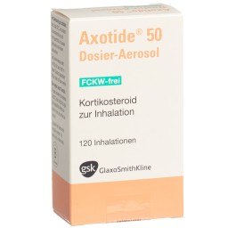 AXOTIDE aéros doseur 50 mcg sans-CFC 120 dos