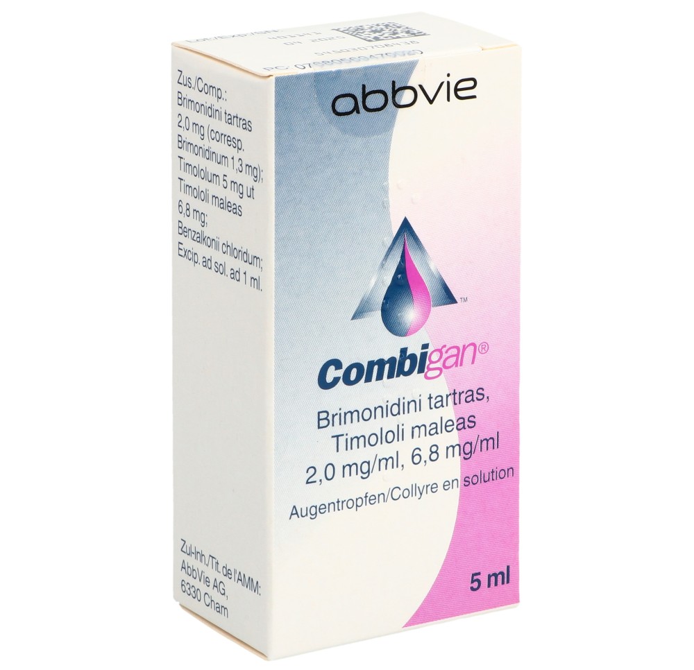 COMBIGAN gtt opht fl 5 ml COMBIGAN gtt opht fl 5 ml