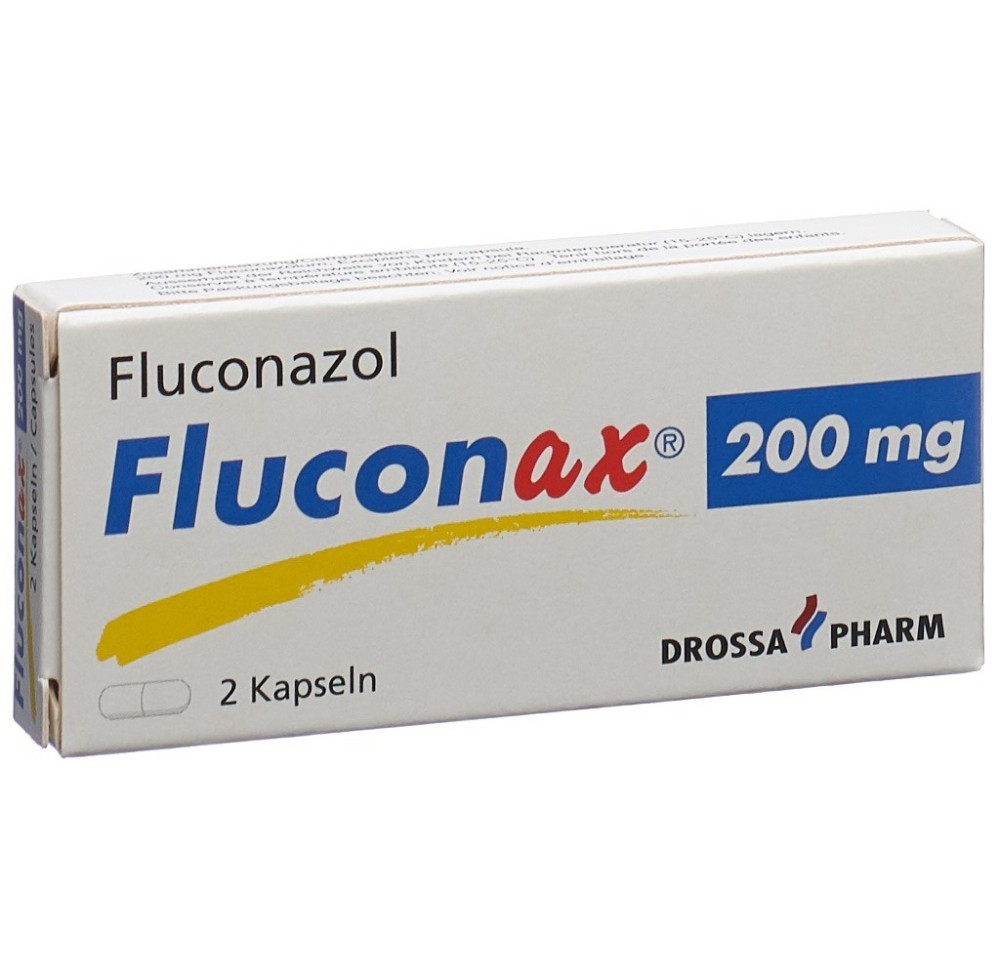 FLUCONAX caps 200 mg 2 pce FLUCONAX caps 200 mg 2 pce