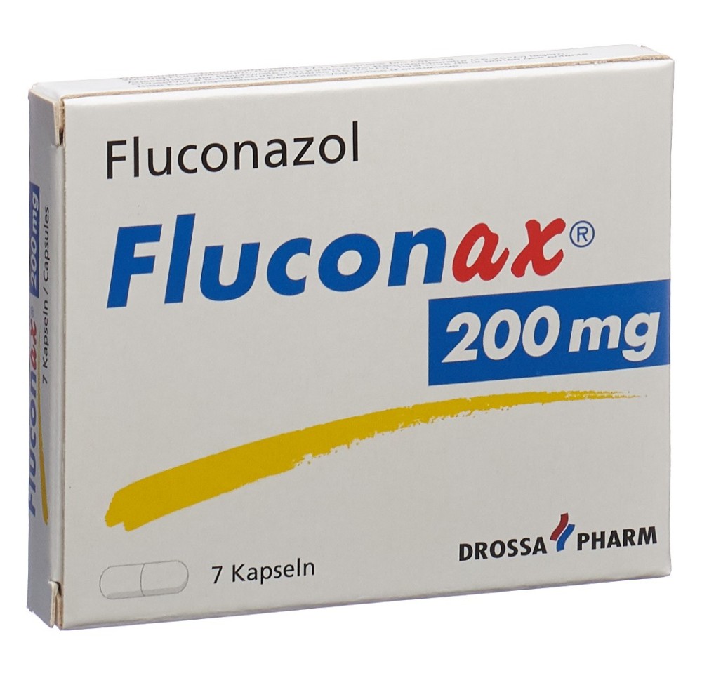 FLUCONAX caps 200 mg 7 pce FLUCONAX caps 200 mg 7 pce